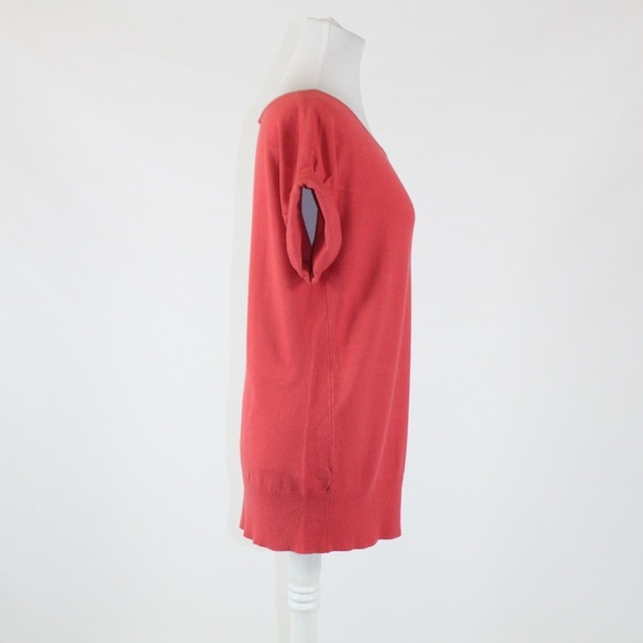 Salmon pink THE LIMITED scoop neck sweater M - Picture 5 of 8